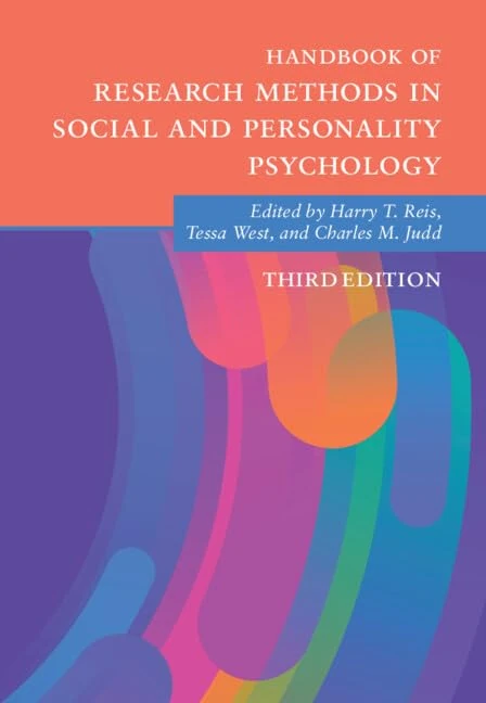 Cambridge Handbook of Research Methods in Social Psychology
