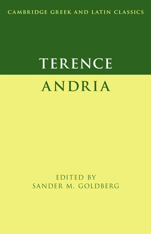 Terence: Andria (Cambridge Greek and Latin Classics)