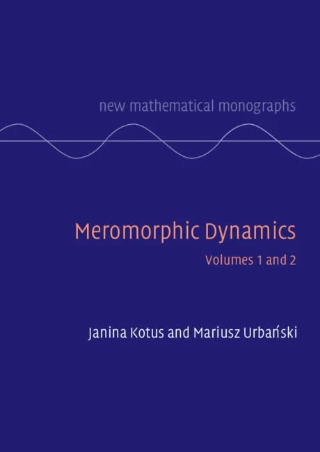 Meromorphic Dynamics 2 Volume Hardback Set (New Mathematical Monographs)