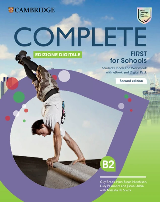 Complete First for Schools Student's Book and Workbook with eBook and Digital Pack (Italian Edition)