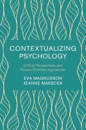 Contextualizing Psychology - Cambridge University Press Book