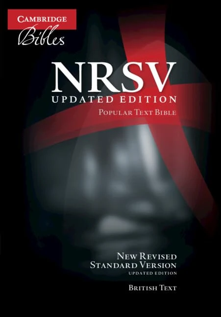 NRSVue Popular Text Bible, Black Calf Split Leather, NR534:T: Updated Edition, British Text