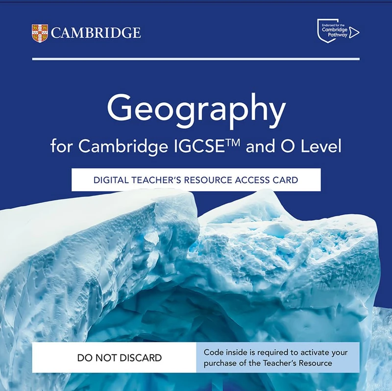 Cambridge IGCSE™ and O Level Geography Digital Teacher's Resource Access Card (Cambridge International IGCSE)