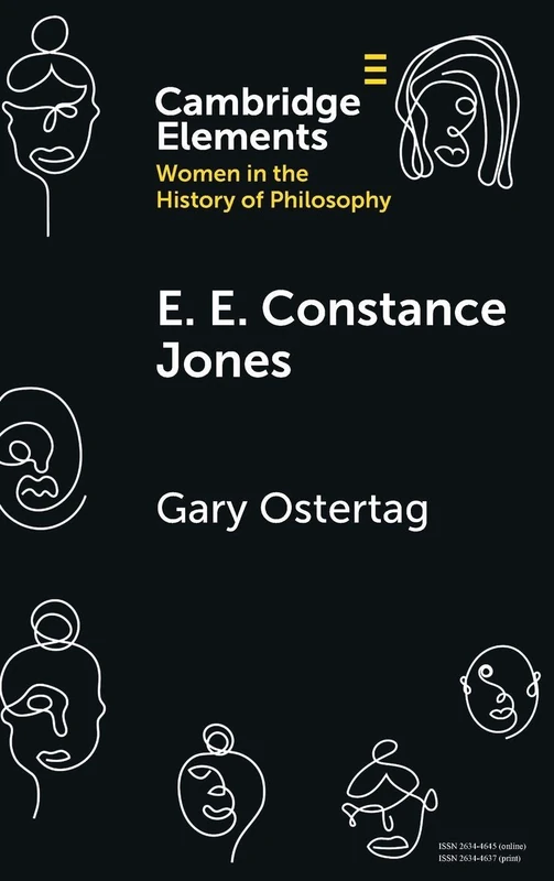 E. E. Constance Jones (Elements on Women in the History of Philosophy)