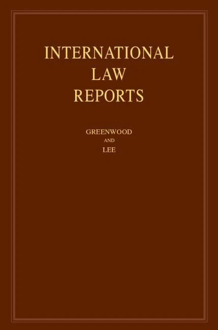 International Law Reports: Volume 214