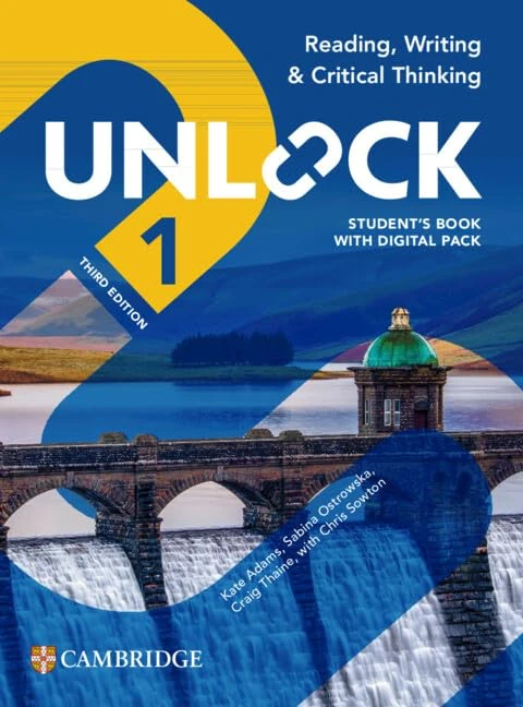 Unlock Level 1 Reading, Writing and Critical Thinking Student's Book with Digital Pack
