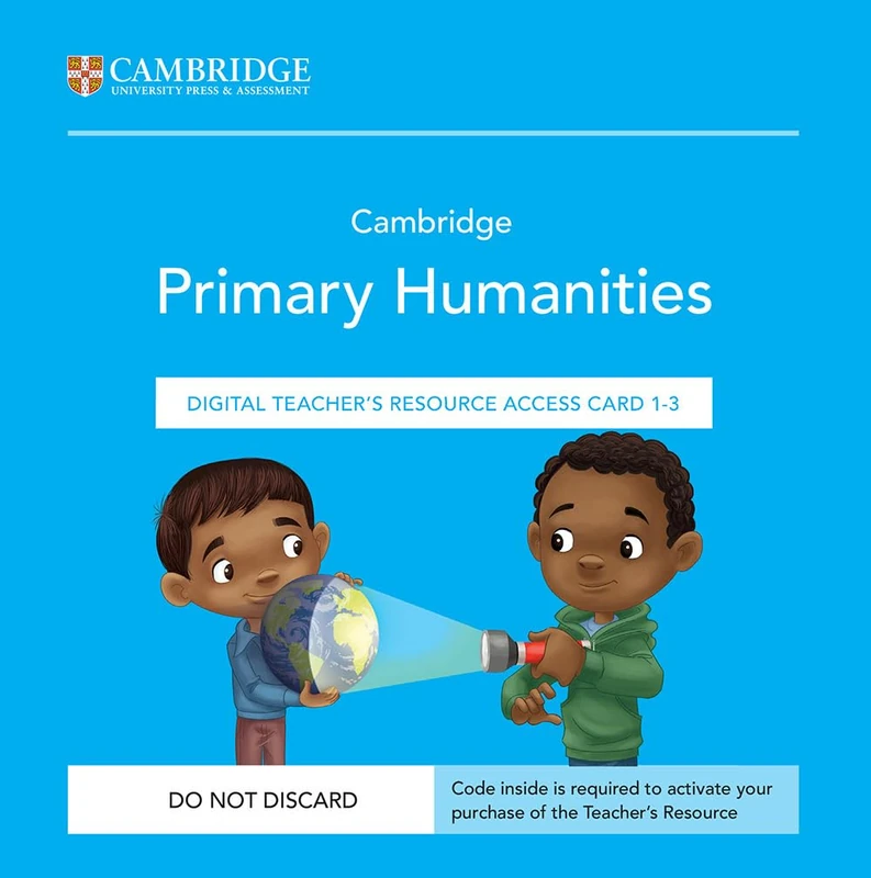Cambridge Primary Humanities Digital Teacher's Resource 1–3 Access Card (Cambridge International Primary Humanities)