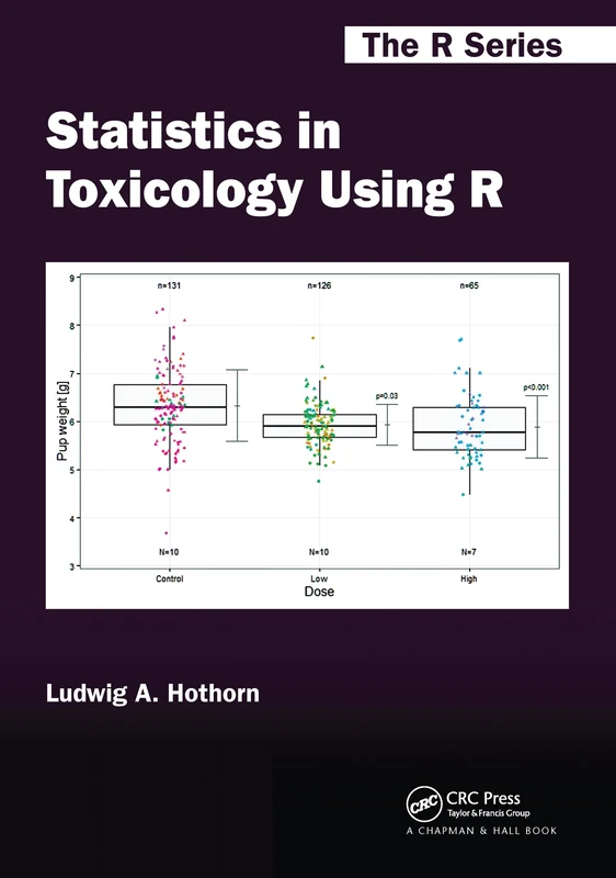 Statistics in Toxicology Using R (Chapman & Hall/CRC The R Series)