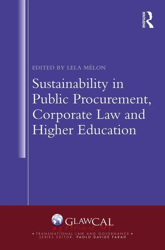 Routledge Sustainability in Public Procurement and Law Book