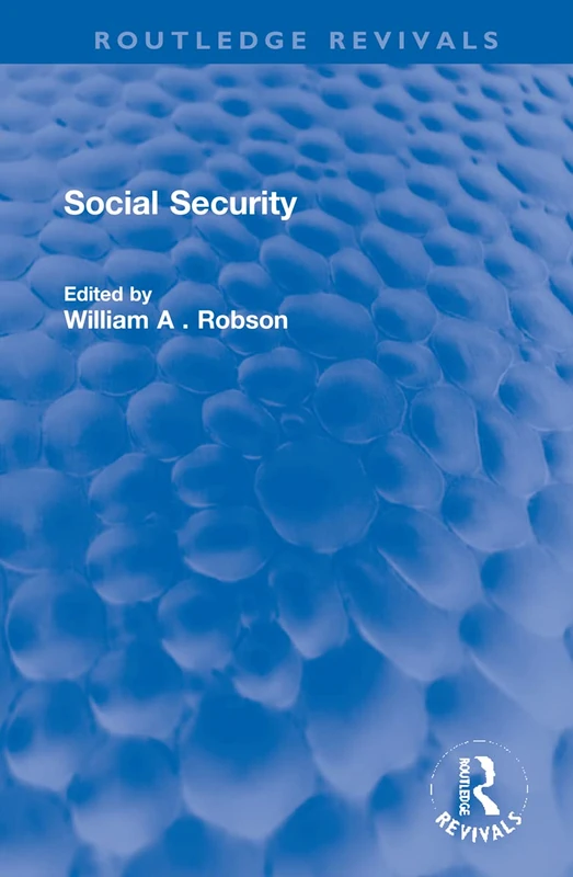 Social Security (Routledge Revivals)