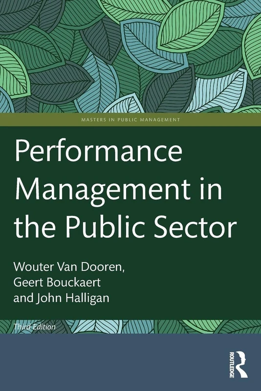 Performance Management in the Public Sector (Routledge Masters in Public Management)