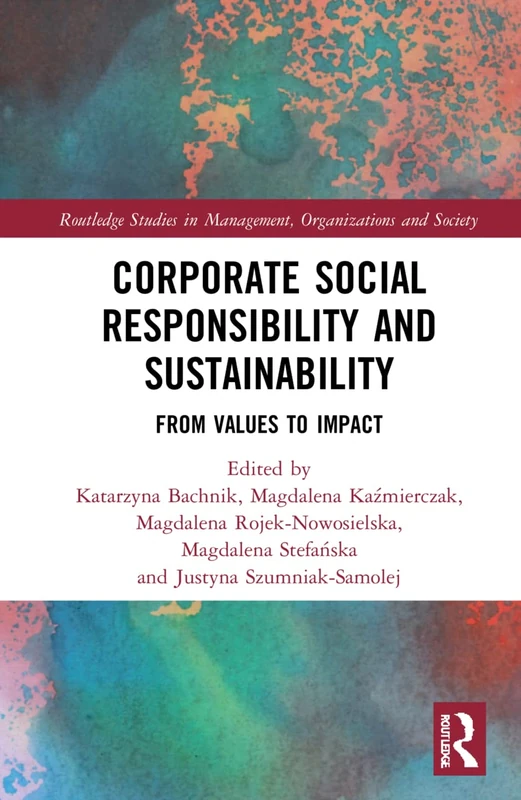 Routledge Corporate Social Responsibility and Sustainability Book