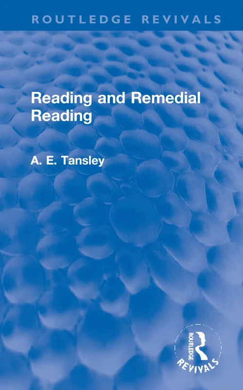 Reading and Remedial Reading (Routledge Revivals)