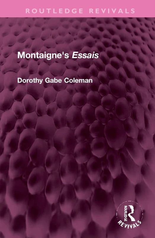 Montaigne's 'Essais' (Routledge Revivals)