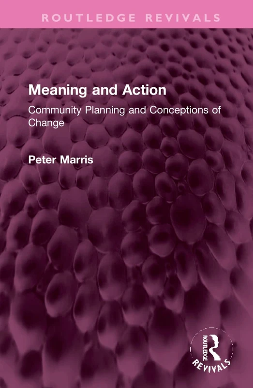 Meaning and Action: Community Planning and Conceptions of Change (Routledge Revivals)