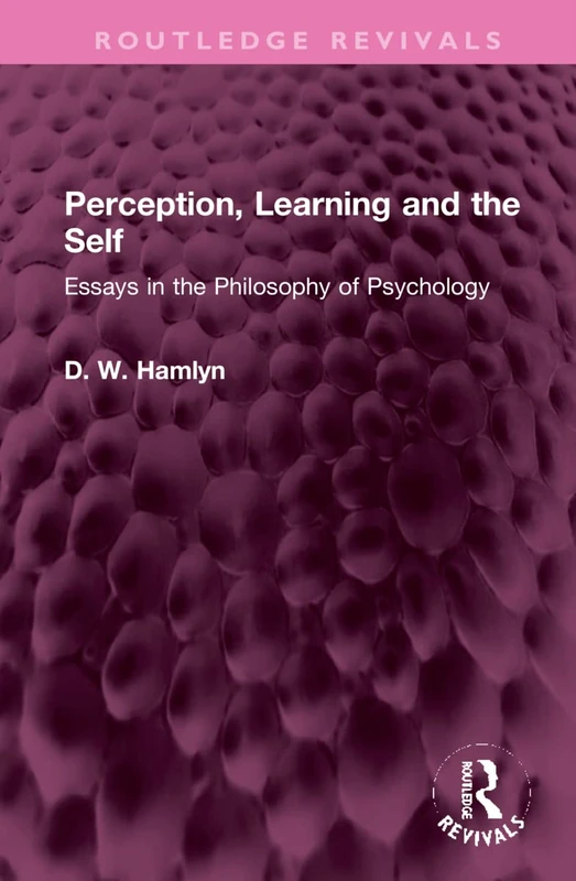 Routledge Perception, Learning and the Self Philosophy Book