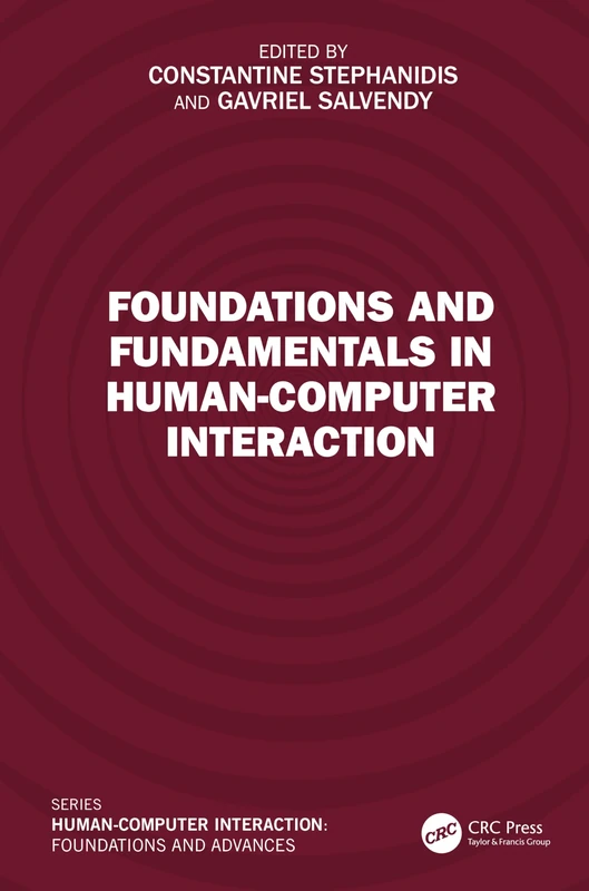 CRC Press - Foundations and Fundamentals in Human-Computer Interaction
