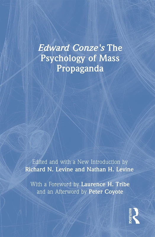 Edward Conze's The Psychology of Mass Propaganda - Image 1