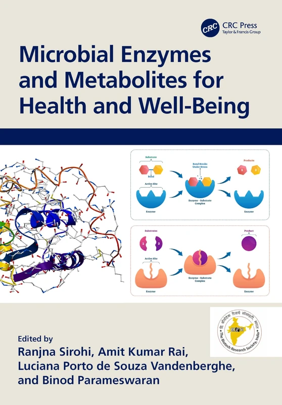 Microbial Enzymes and Metabolites for Health and Well-Being (Sustainable Industrial and Environmental Bioprocesses)