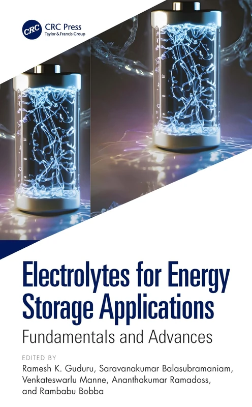 CRC Press - Electrolytes for Energy Storage Applications Book