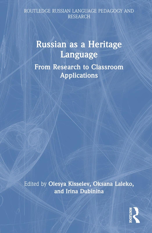 Routledge Russian as a Heritage Language - Research Book