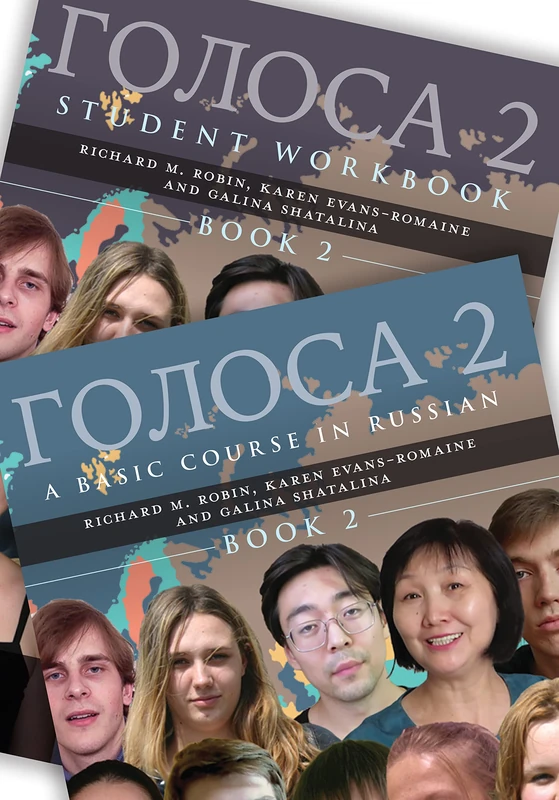 Golosa: Textbook and Student Workbook: A Basic Course in Russian, Book Two: 2