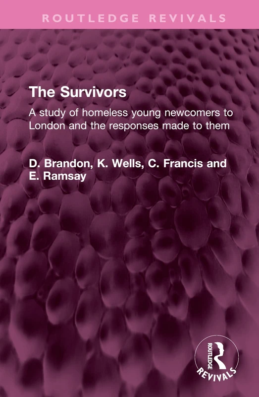 The Survivors: A study of homeless young newcomers to London and the responses made to them (Routledge Revivals)