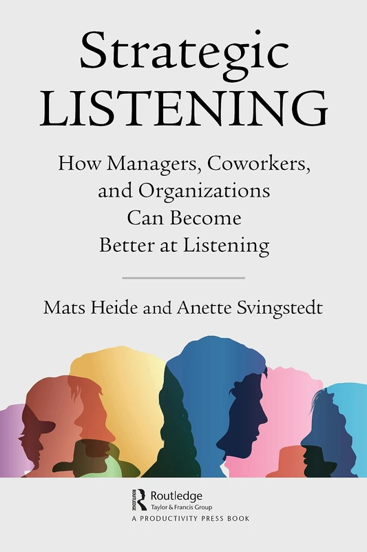 Strategic Listening - Hardcover Business Management Book