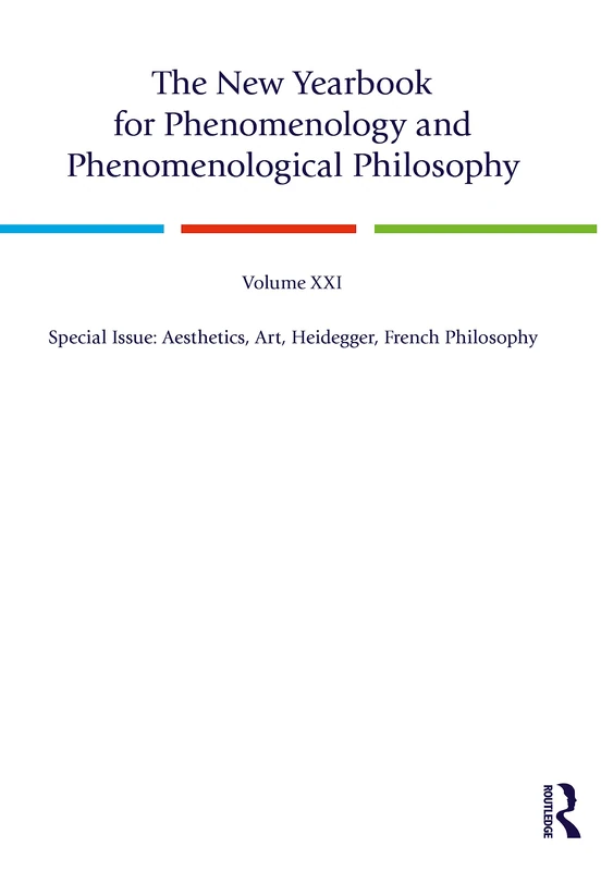 Routledge The New Yearbook for Phenomenology Vol 21, 2023