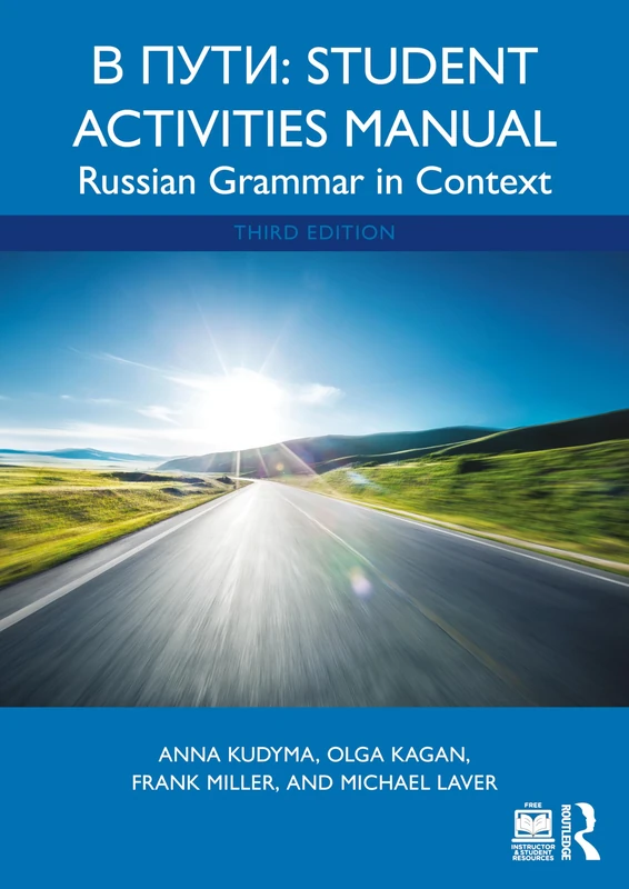 V Puti: Student Activities Manual: Russian Grammar in Context