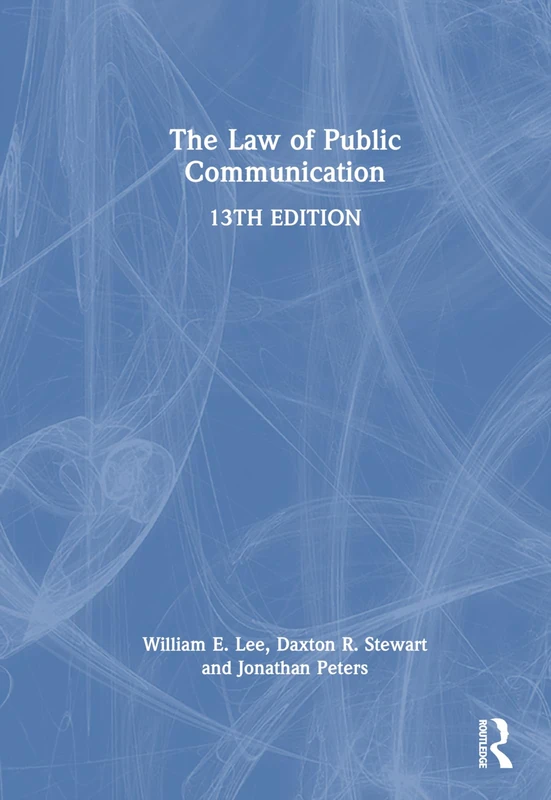 Routledge - The Law of Public Communication Book