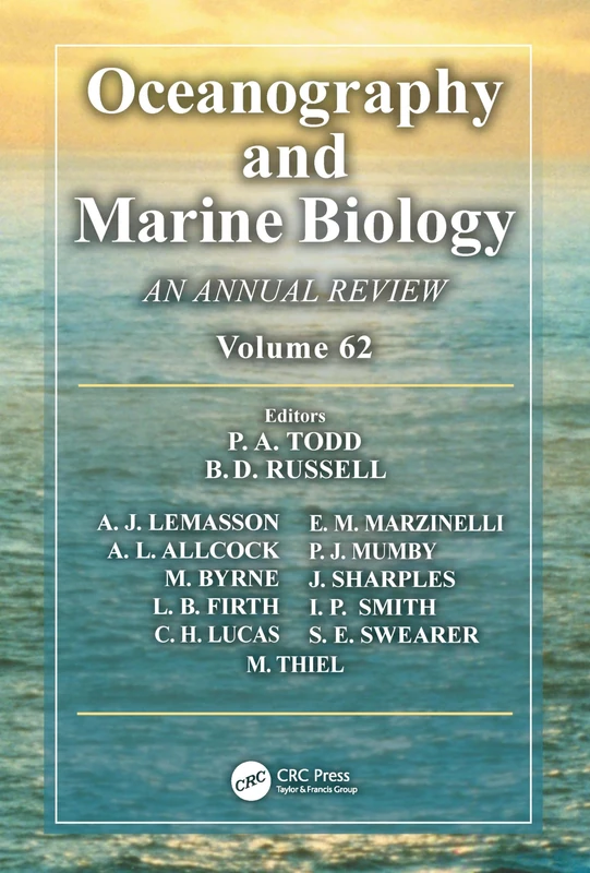 Oceanography and Marine Biology: An Annual Review, Volume 62