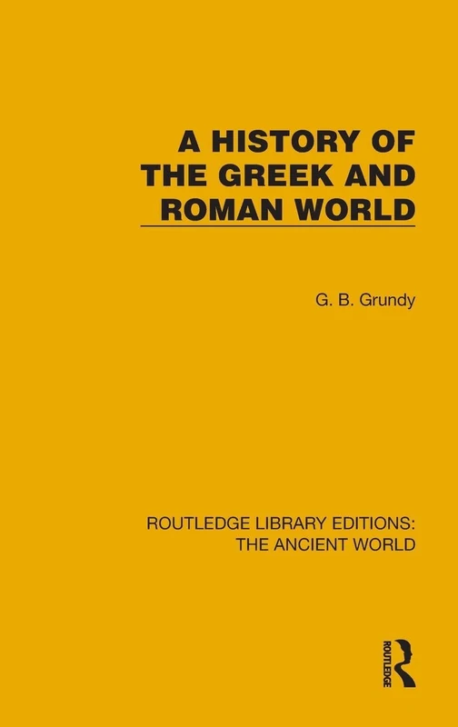 Routledge - A History of the Greek and Roman World Book
