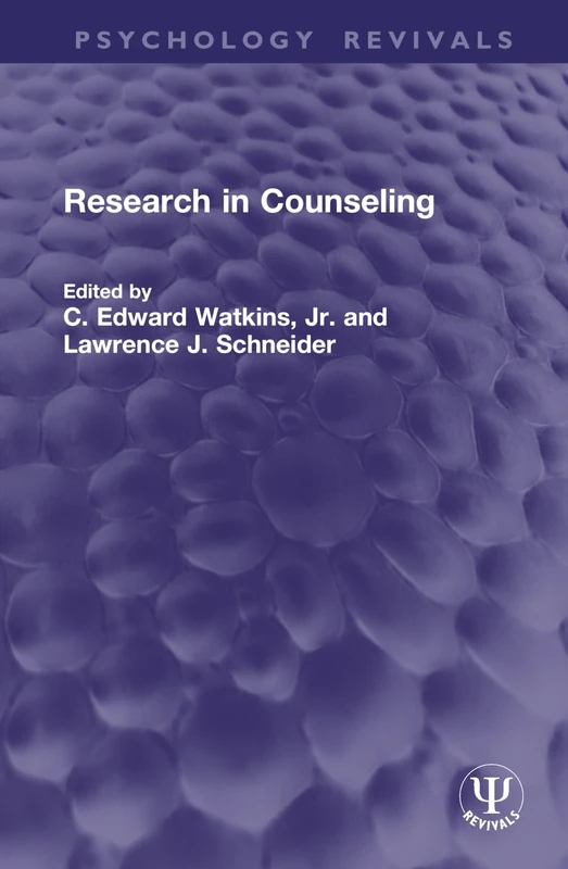 Research in Counseling (Psychology Revivals)