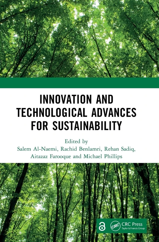 CRC Press - Innovation and Technological Advances for Sustainability