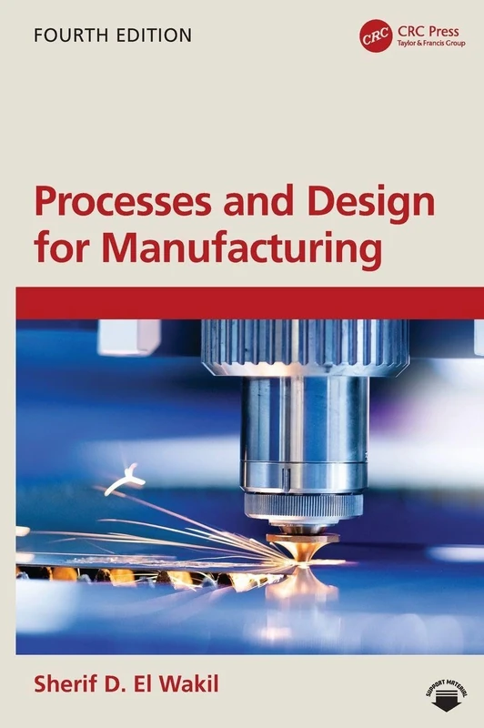 CRC Press Processes and Design for Manufacturing Book