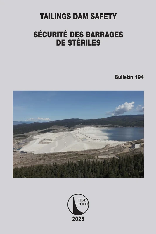 Tailings Dam Safety / Sécurité des Barrages de Stériles (ICOLD Bulletins Series)