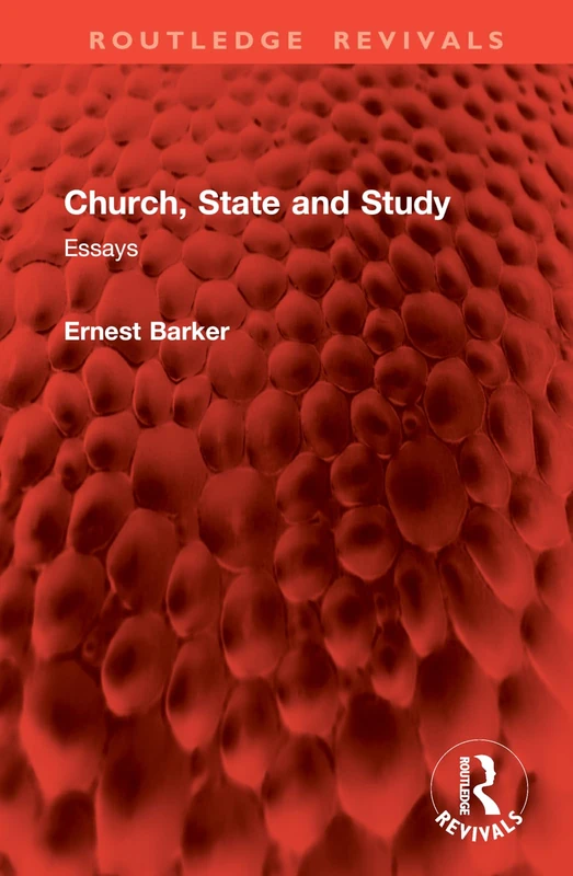 Church, State and Study: Essays (Routledge Revivals)