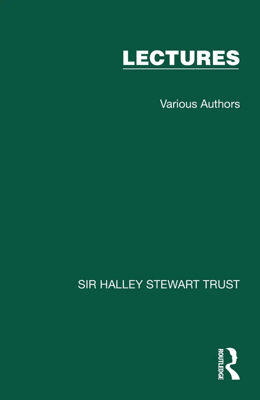 Sir Halley Stewart Trust: Lectures: 7 Volume set - Image 1