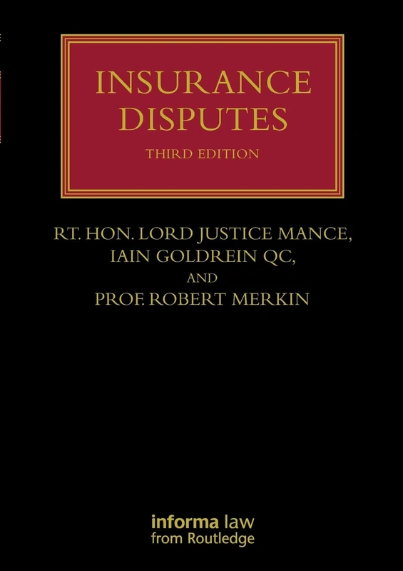 Insurance Disputes (Lloyd's Insurance Law Library)