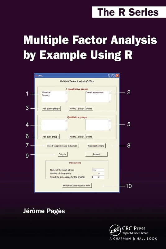 Multiple Factor Analysis by Example Using R (Chapman & Hall/CRC The R Series) - Image 1