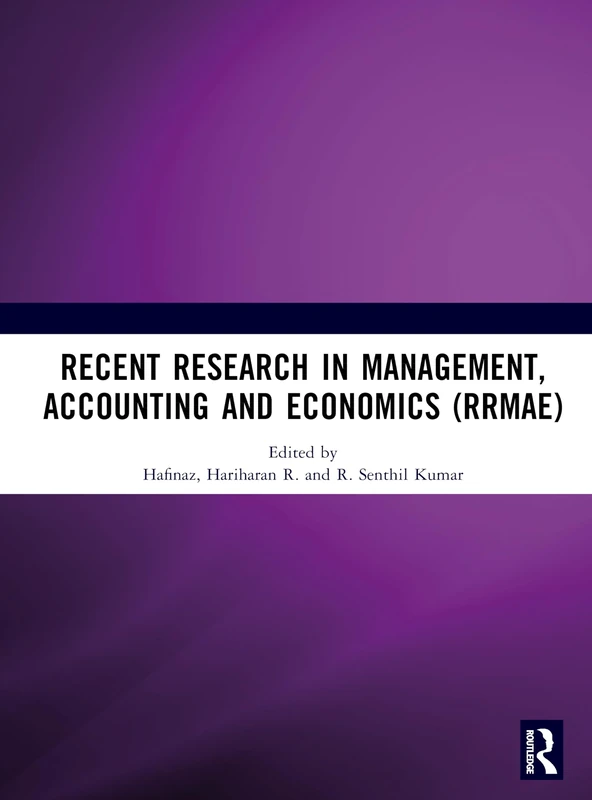 Routledge Recent Research in Management, Accounting and Economics