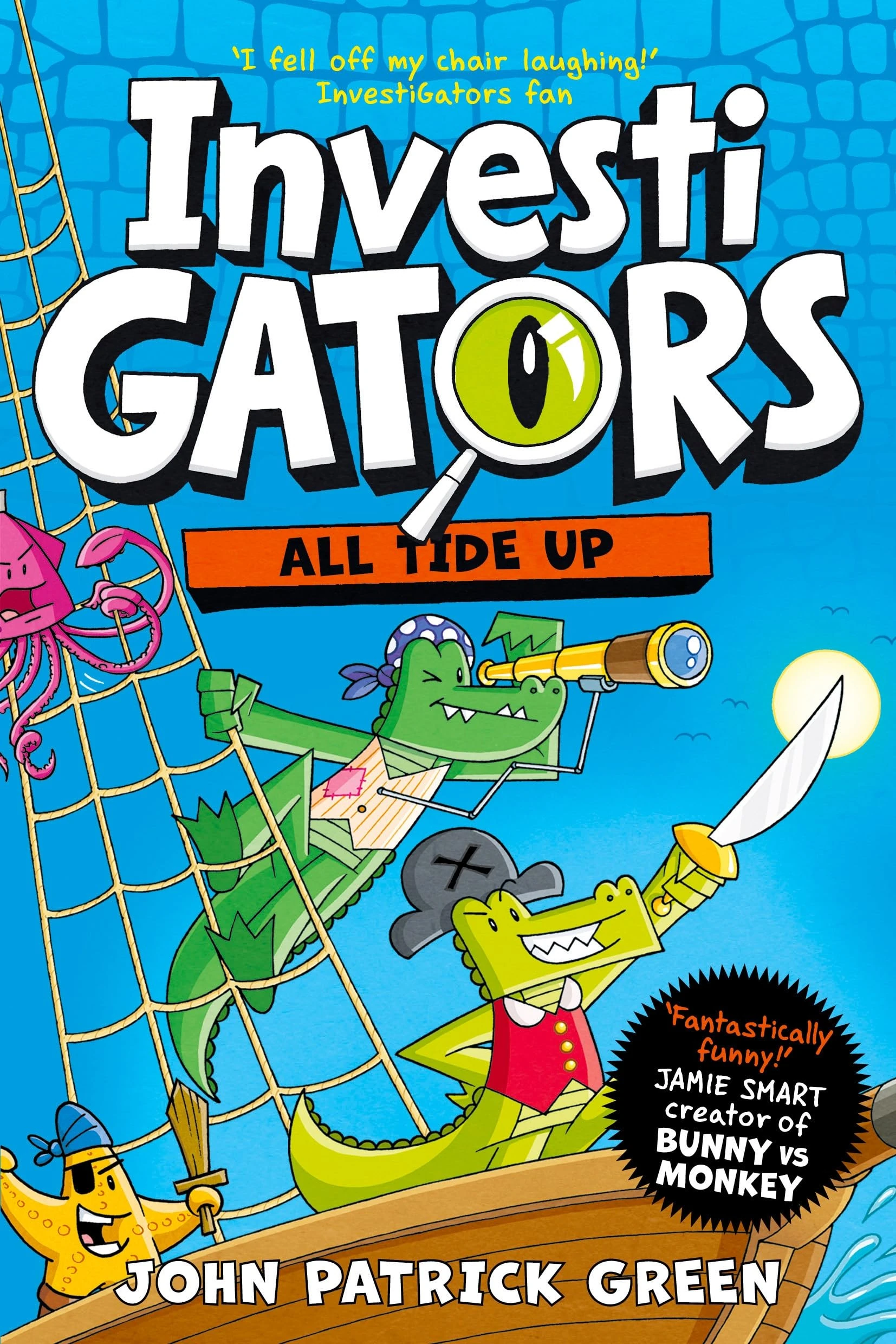 InvestiGators: All Tide Up: A Laugh-Out-Loud Comic Book Adventure!: 7 (InvestiGators!, 7)