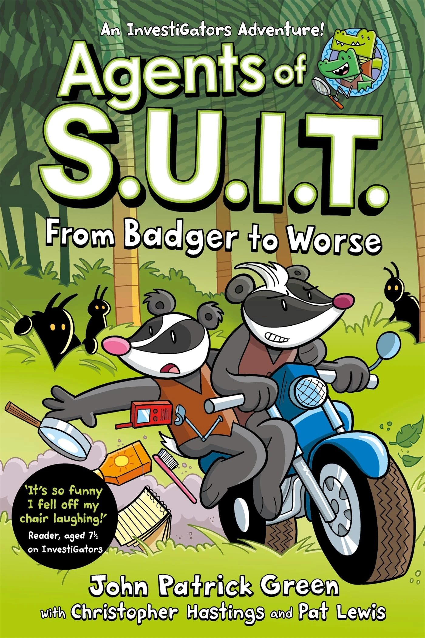 Agents of S.U.I.T.: From Badger to Worse: A Laugh-Out-Loud Comic Book Adventure!: 2 (Agents of S.U.I.T., 2)