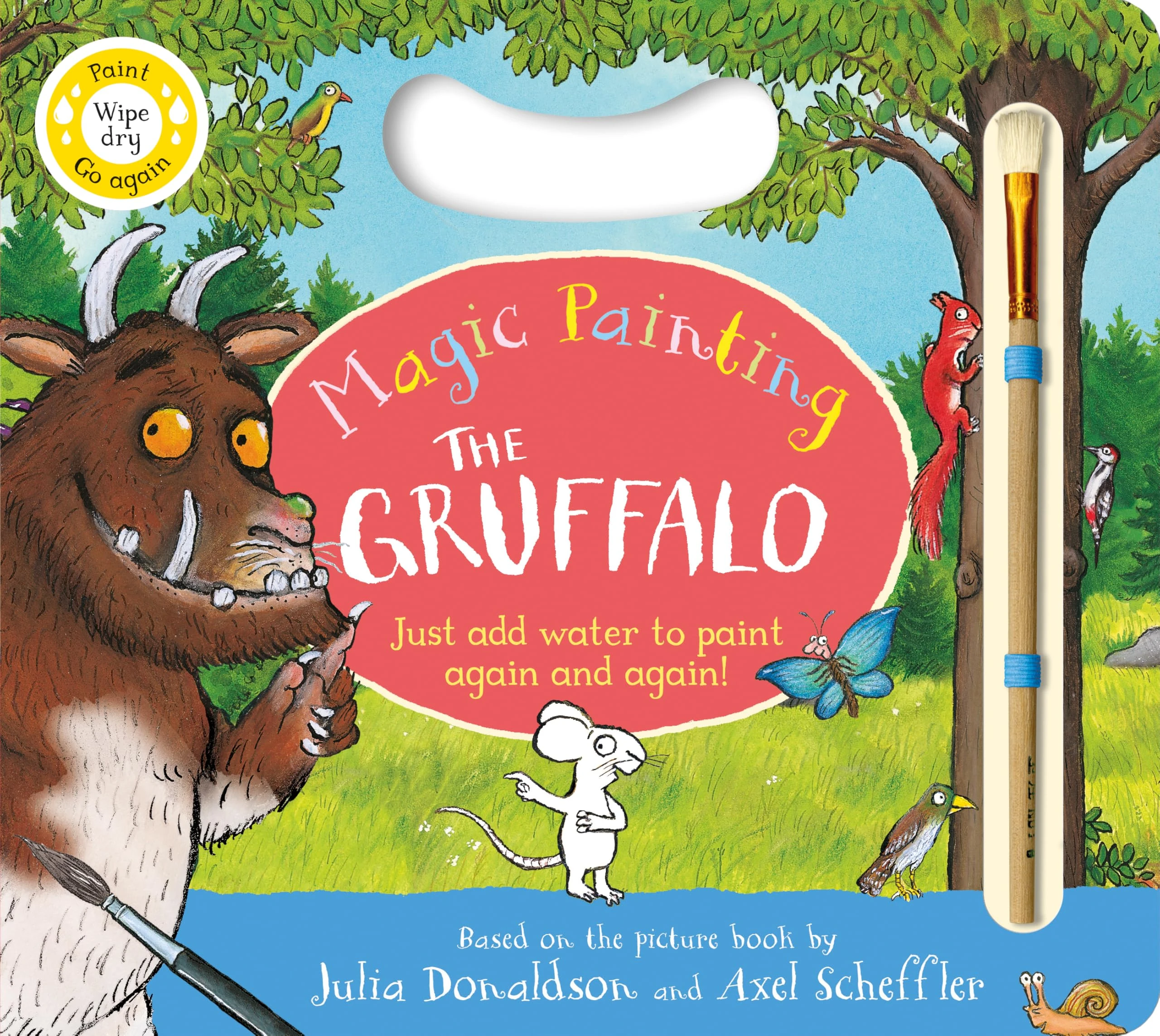 The Gruffalo Magic Painting Book: Just add water for mess-free fun!