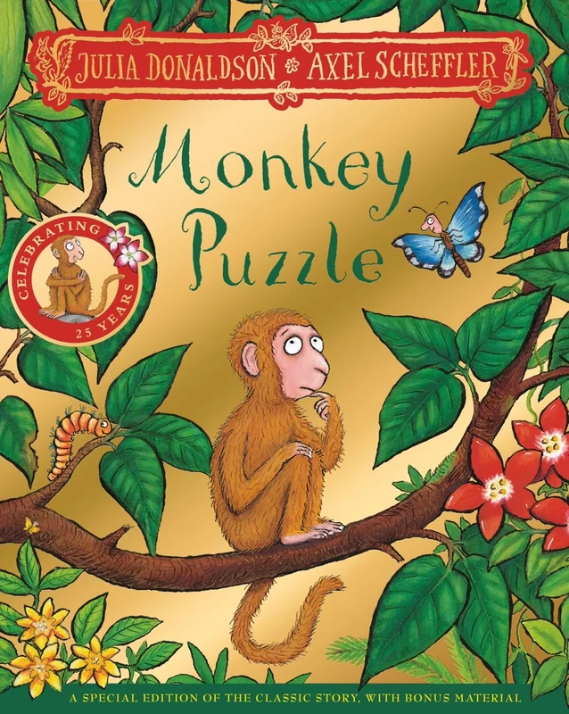 Monkey Puzzle 25th Anniversary Edition: with a shiny gold foil cover and fun activities to make and do!