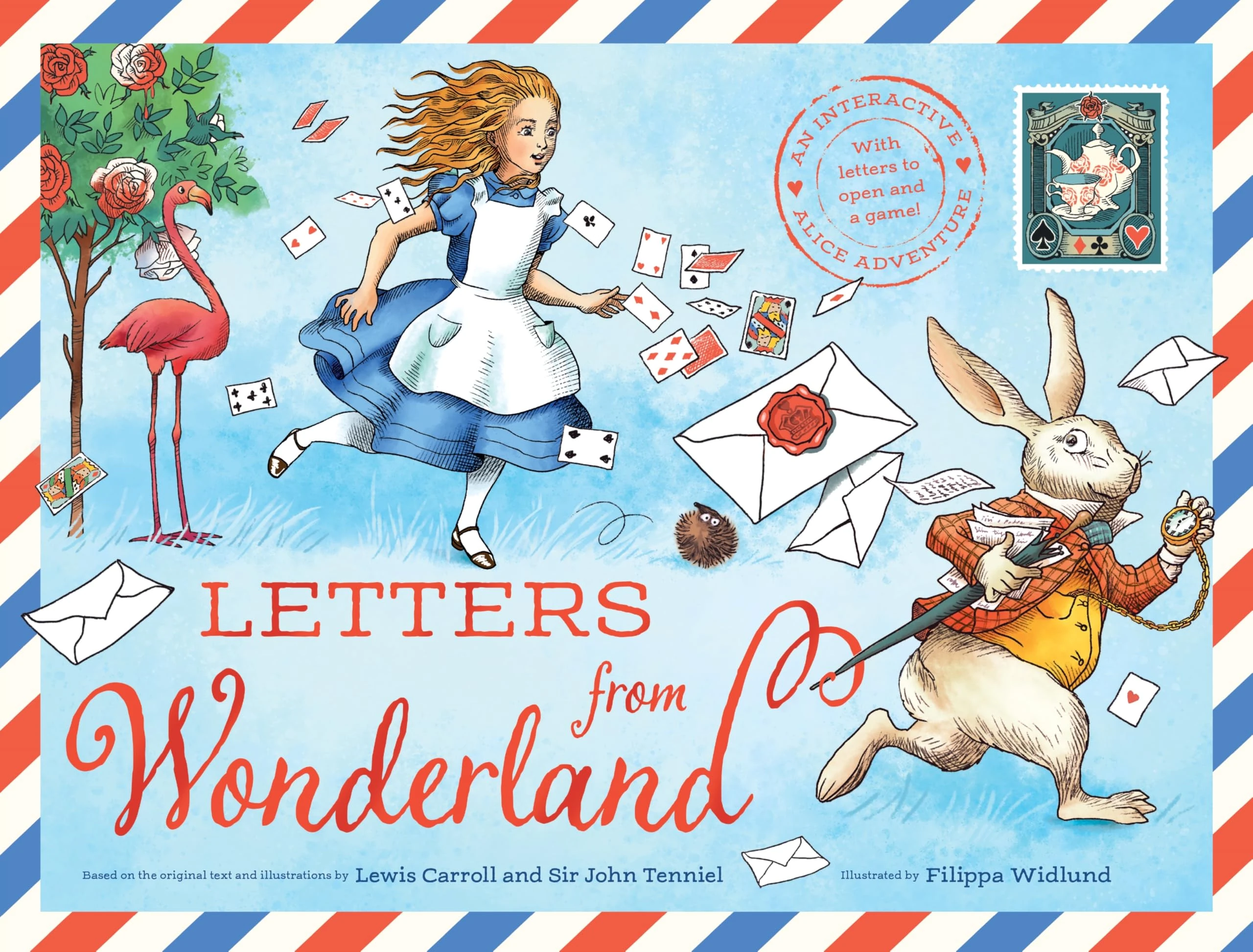 Letters from Wonderland: An interactive Alice adventure with letters to open and a game!