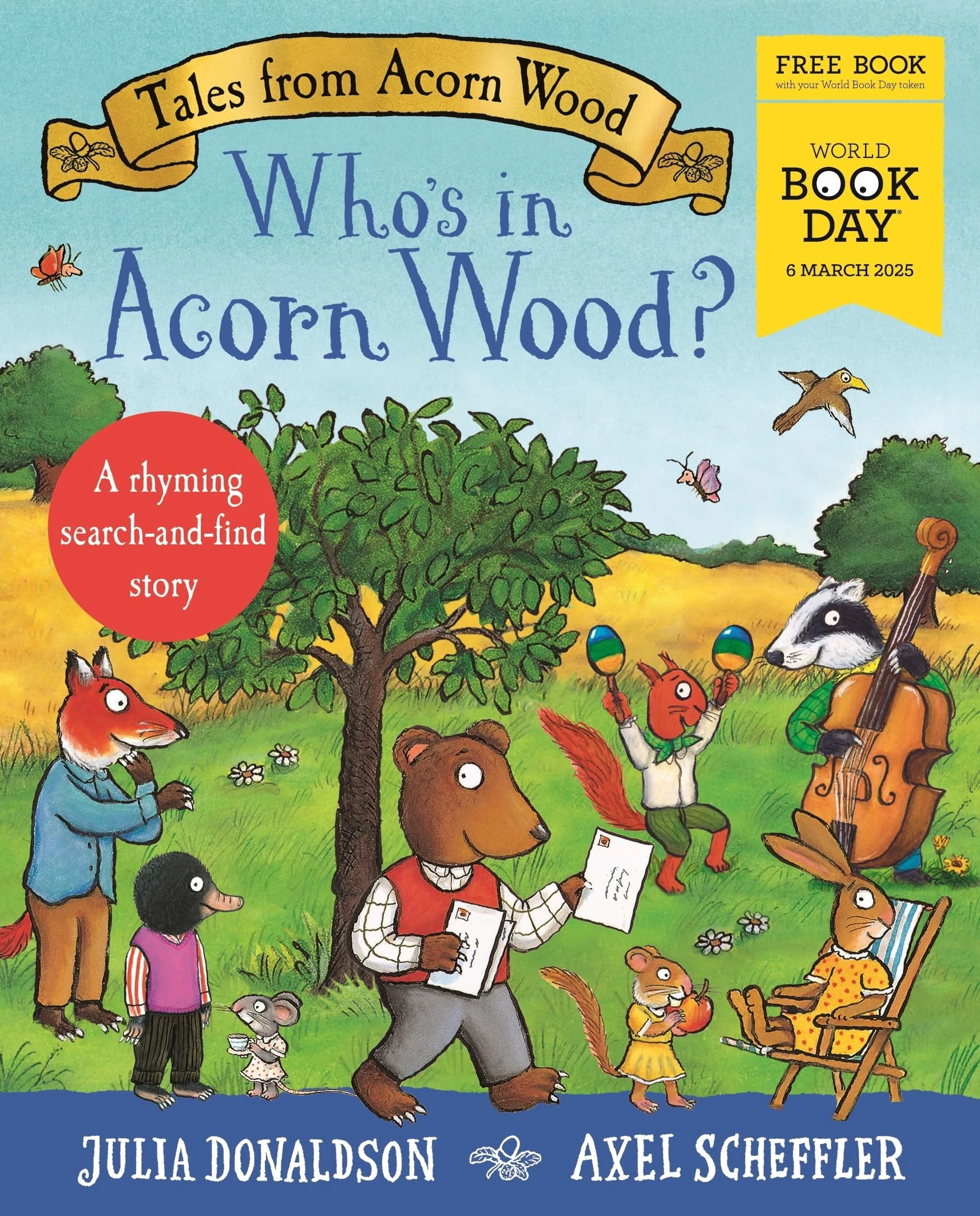 Tales from Acorn Wood: Who's in Acorn Wood? World Book Day 2025: A rhyming search-and-find mini book (Tales From Acorn Wood, 12)