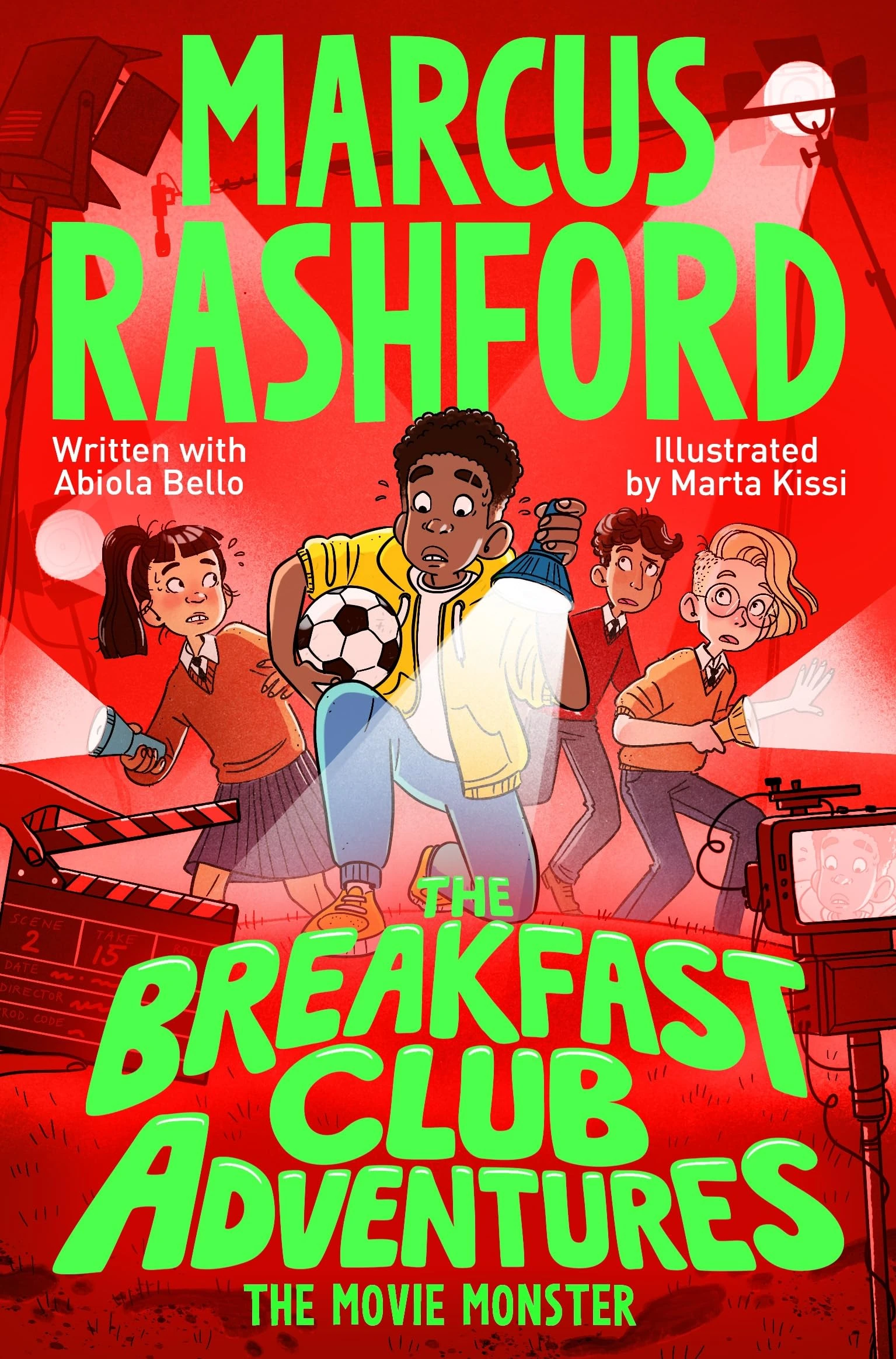 The Movie Monster: A Seriously Spooky Adventure by International Footballer Marcus Rashford!: 7 (The Breakfast Club Adventures, 7)