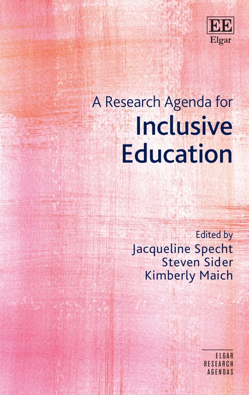 A Research Agenda for Inclusive Education (Elgar Research Agendas)